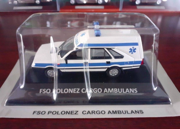 Polonez cargo ambulans FSO kisauto modell 1/43 Elad