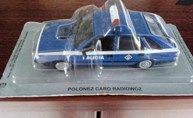 Polonez caro radiowoz "kultowe" DEA kisauto modell 1/43 Elad