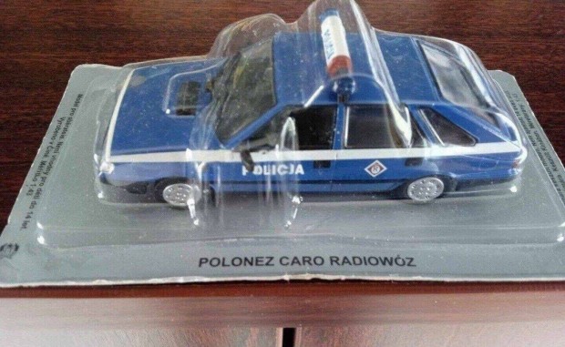 Polonez caro radiowoz "kultowe" DEA kisauto modell 1/43 Elad