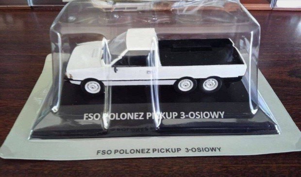 Polonez pickup 3-tengelyes kisauto modell 1/43 Elad