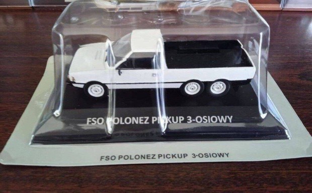 Polonez pickup 3-tengelyes kisauto modell 1/43 Elad