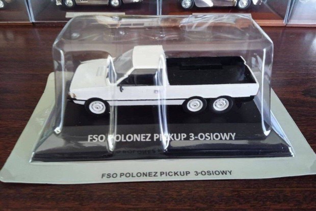 Polonez pickup 3-tengelyes kisauto modell 1/43 Elad