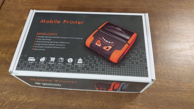 Polpos MP80 mobil printer blokknyomtat