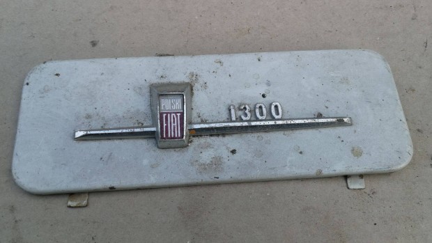 Polski Fiat 125p Nagy Polski műszerfal fedél + eredeti embléma