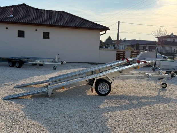 Pongratz L-AT 350 G-K 1800kg 1 tengelyes billenős autószállító trailer