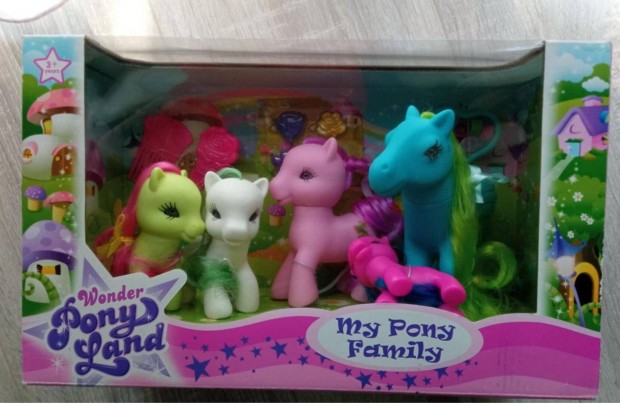 Pony Land új bontatlan 5 db os pony készlet