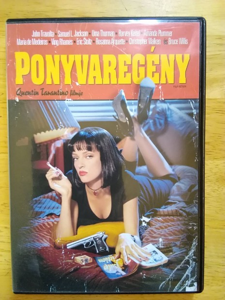 Ponyvaregny dvd Quentin Tarantino - John Travolta 