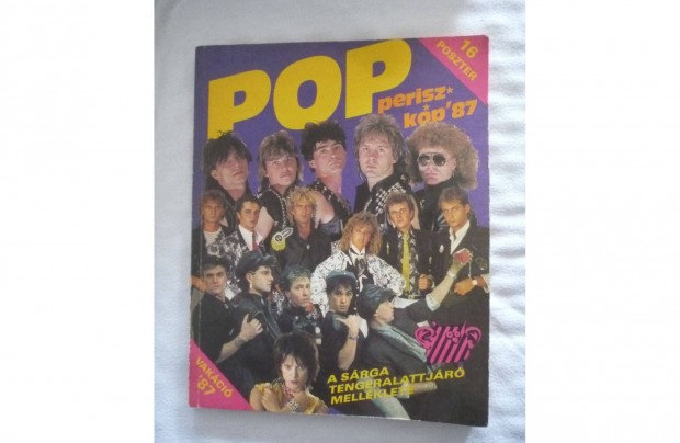 Pop periszkp'87 magazin 1987