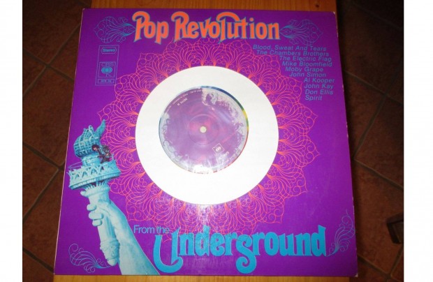 Pop revolution from the Underground bakelit hanglemez eladó