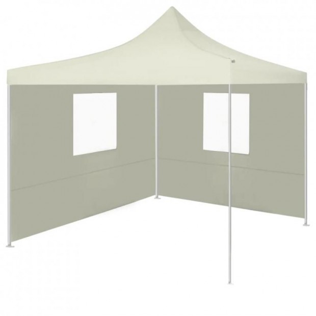 Pop-up pavilon, rendezvnystor 3x3 m 2db ponyva PVC oldalfallal bzs