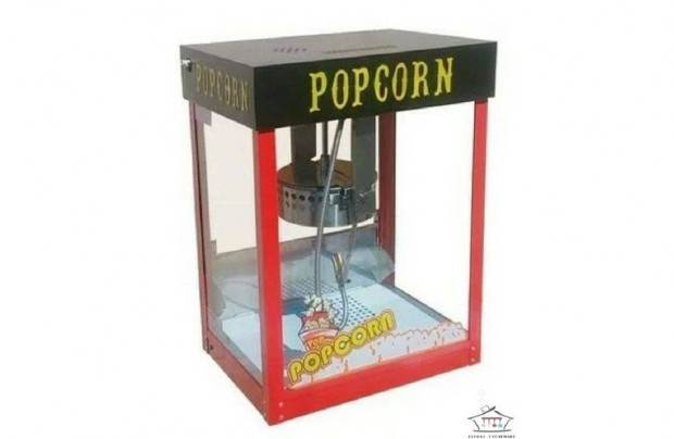 Popcorn készítő gép popcorngép 220V 1500Watt 5kg/h +CE +Gépkönyv