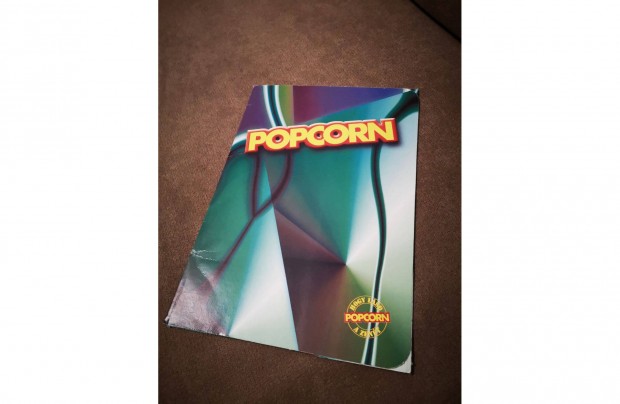 Popcorn retro mappa + rarend