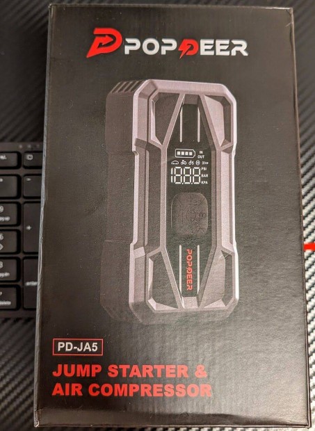 Popdeer PD-JA5 5000A vszindt-powerbank-kompresszor-zseblmpa