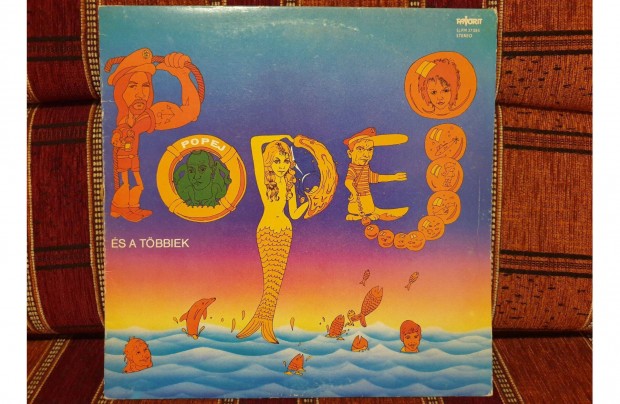 Popej s a tbbiek hanglemez bakelit lemez Vinyl