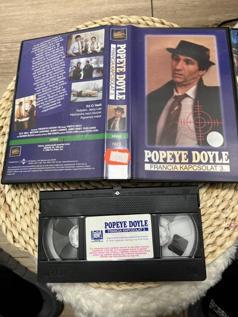 Popeye Doyle francia kapcsolat 3 vhs