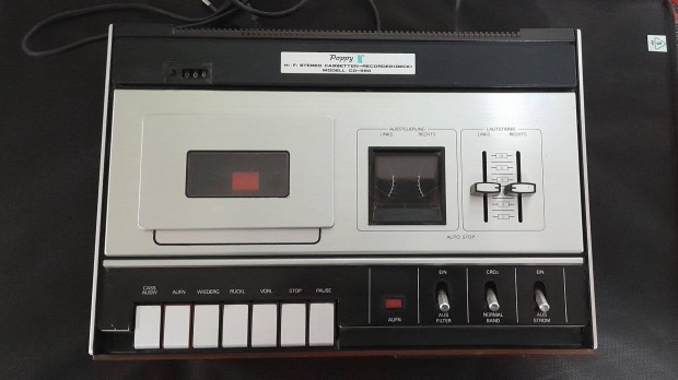 Poppy HiFi-Stereo Cassetten-Recorder (Deck) CD-580