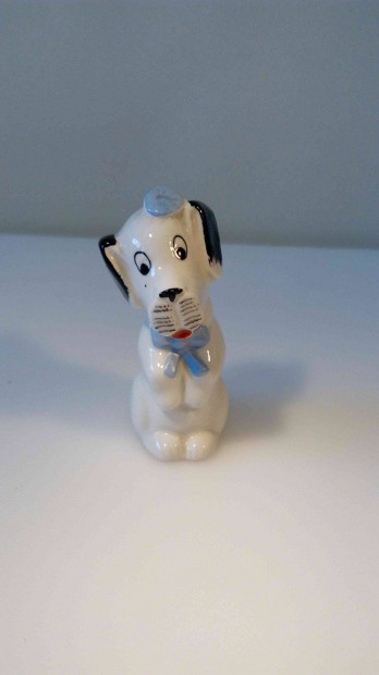 Porceln Foxi Maxi Pitiz Kutya Szobor