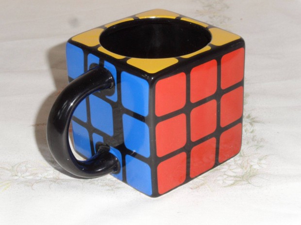 Porceln Rubik kocka bgre, cssze