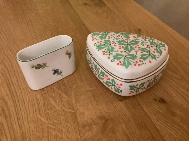 Porcelán dekortárgyak bonbonier