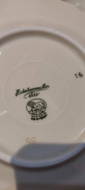 Porceln tkszlet 120 darab, Hutschenreuther bajor mrkanvvel