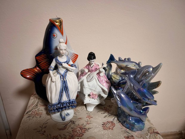 Porcelán figura gyűjtemény