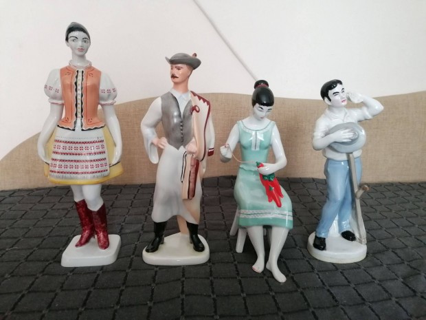 Porceln figurk egytt ,dekornak vagy gyjtemnybe!15500Ft