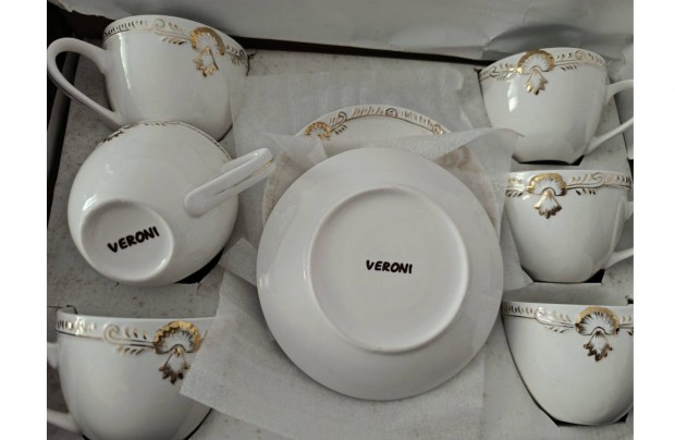 Porcelán kávés csésze szett Veroni