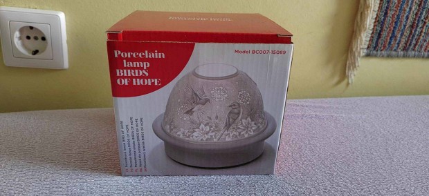 Porceln lmps (Madaras minta, LED-es) sosem hasznlt - fox az rban!