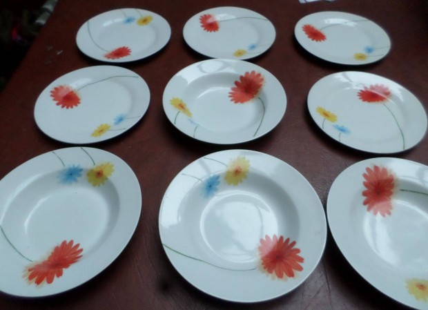 Porcelán tányér tányérkészlet többféle