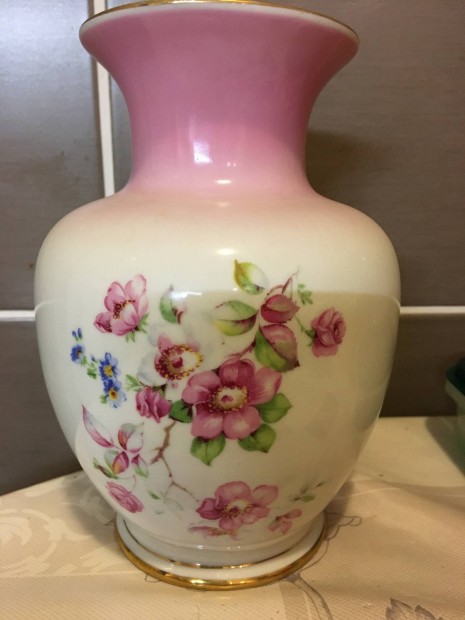Porcelán váza Hollóházi 