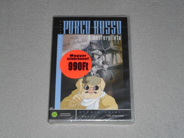 Porco Rosso - A mesterpilta (Hayao Miyazaki) DVD Anime Studio Ghibli