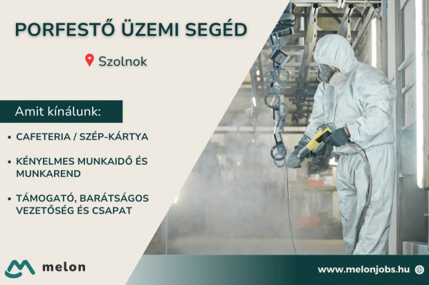 Porfestő üzemi segéd