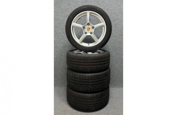 Porsche 18" 5x130 alufelni felni boxster cayman téli gumikkal