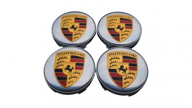 Porsche 60mm felni d�szkupak k�z�p felnikupak ker�kagy kupak