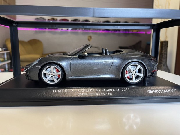 Porsche 911 992 4S Minichamps 1:18 j!