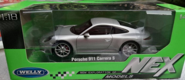 Porsche 911 Carrera S 1/18 Welly modellaut