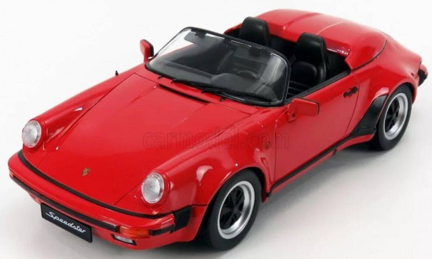 Porsche 911 Speedster Baujahr 1989 rot 1:18 KK-Scale modellaut