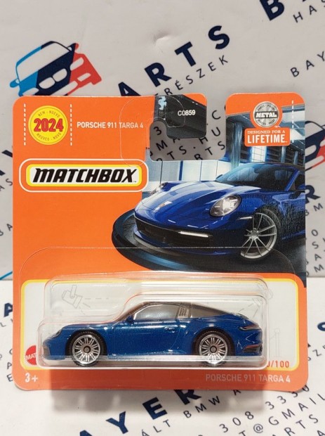 Porsche 911 Targa 4 - 60/100 - bliszteres -  Matchbox - 1:64