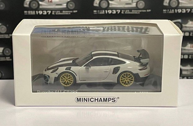 Porsche 911 (991 II) GT2 RS 2018 Chalk grey 1:43 1/43 Minichamps