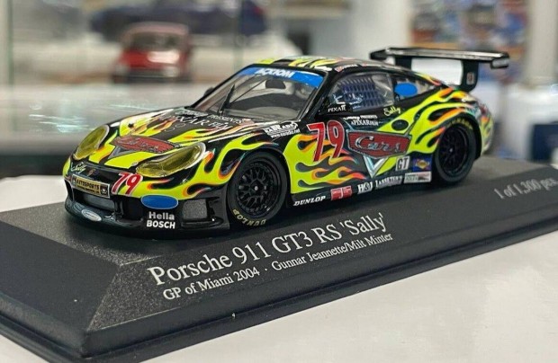 Porsche 911 (996) GT3 RS Sally Gp of Miami No.79 2004 1:43 Minichamps