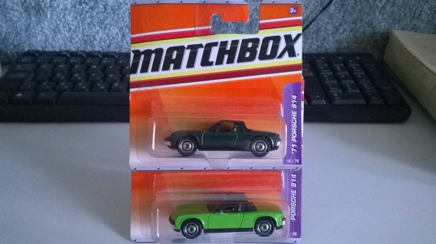 Porsche 914 - matchbox 2 db