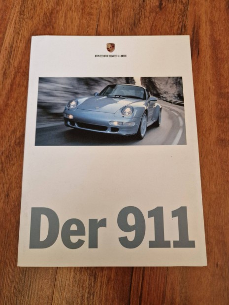 Porsche 993 911 Prospektus 1996