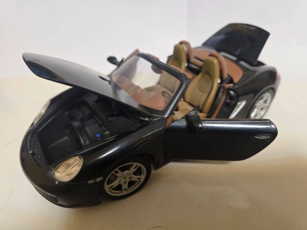 Porsche Boxster S antracit 1/18 987 2005 Maistro Modell