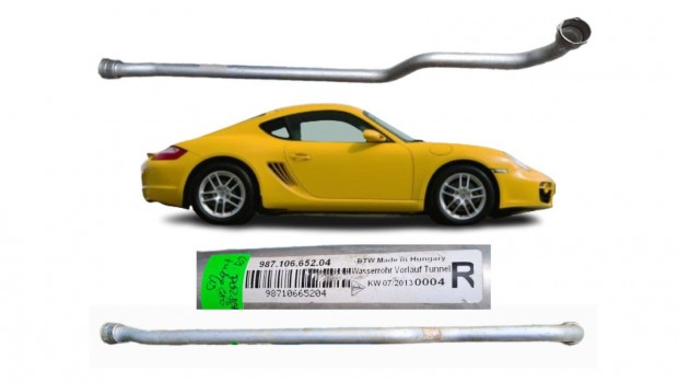 Porsche Boxter - Cayman 987C (2013) turbo cső cikkszám 98710665204