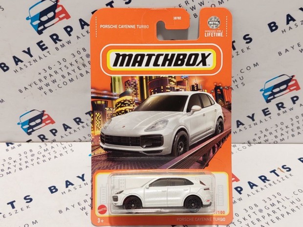 Porsche Cayenne Turbo - 2024 27/100 - hossz krtys -  Matchbox - 1: