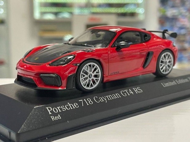 Porsche Cayman 718 GT4 RS 2021 1:43 Minichamps