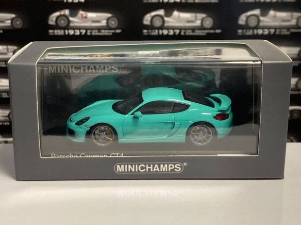 Porsche Cayman GT4 2015 Mintgrn 1:43 1/43 Minichamps