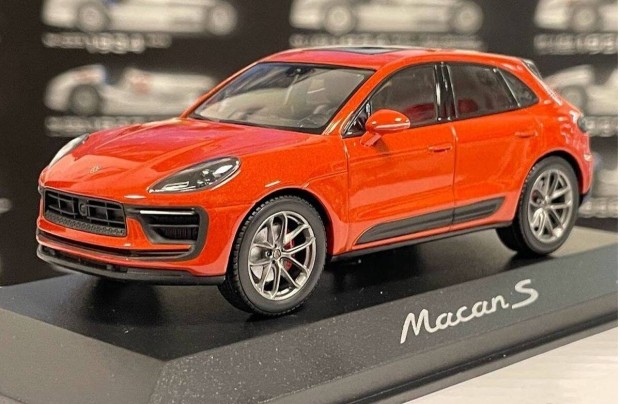 Porsche Macan S 2019 1:43 1/43 Minichamps Dealer Edition