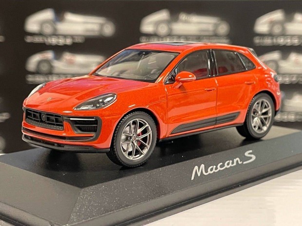 Porsche Macan S 2019 1:43 1/43 Minichamps Dealer Edition