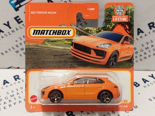 Porsche Macan (2022) - 11/100 - bliszteres -  Matchbox - 1:64